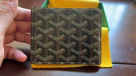 goyard mens wallet fake|goyard card holder dupes.